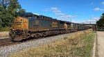 CSX 538 heads Wednesday's B157.